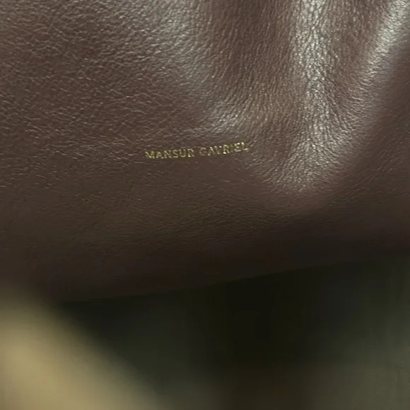 MANSUR GAVRIEL PLUM COLORED LARGE CANDY BAG PERFECT CONDITION - Picture 3 of 9